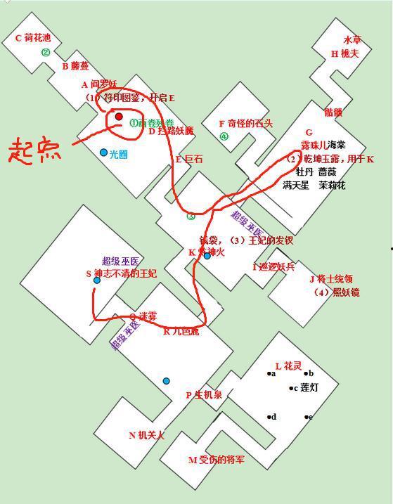 九色鹿季地图全貌,探寻神秘世界的奇幻之旅
