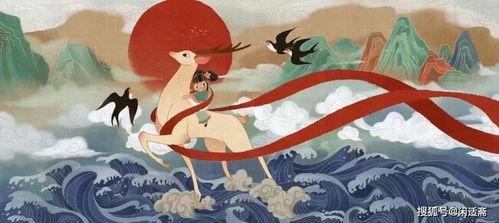 瑞辛省九色鹿,探寻神秘生物的传奇故事