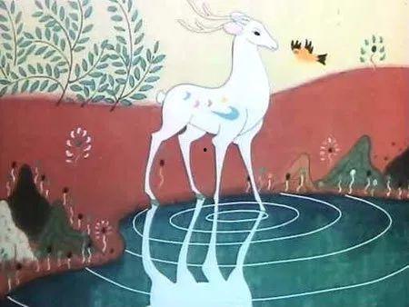 九色鹿拍照动作双人图片,捕捉拍照动作的双人风采