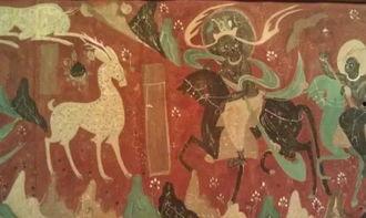 壁画九色鹿构图怎么画的,九色鹿壁画构图绘制技巧解析
